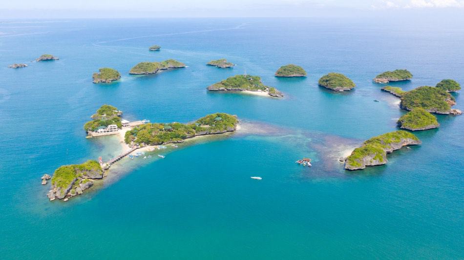 Hundred Islands National Park in Romblon Province.