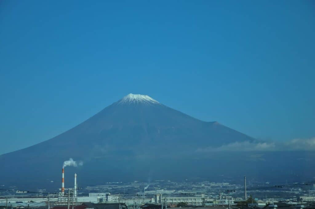 Fuji volcano