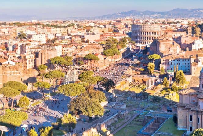 Rome historic landmarks
