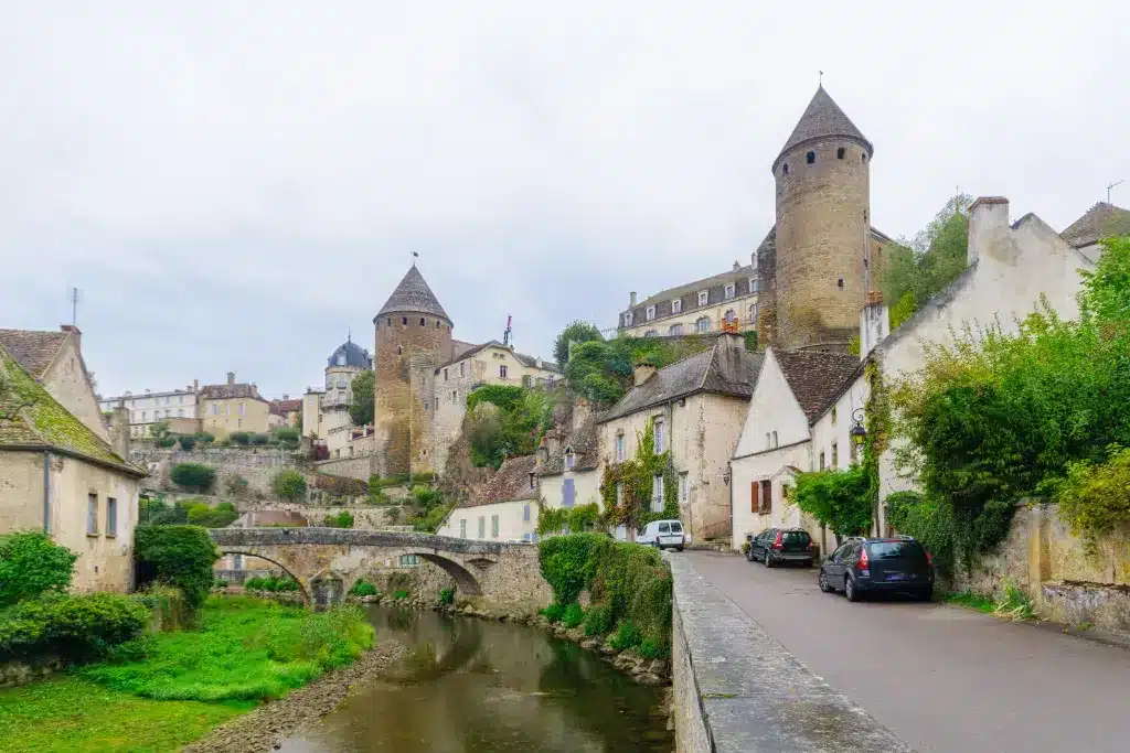 Semur en Auxois Castle, France