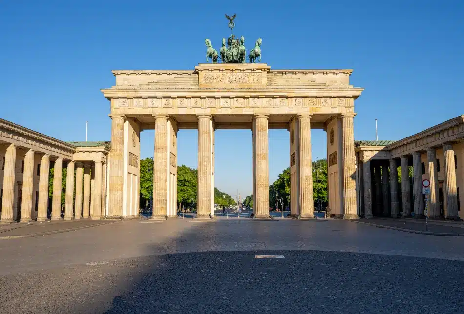 Brandenburg Gate, a Unesco World Heritage Site