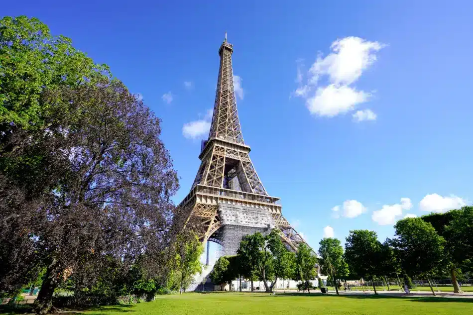 Eiffel Tower and Champ De Mars