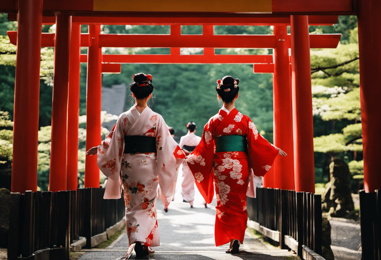 An image for a blog post on the dress code at Inari Shrines