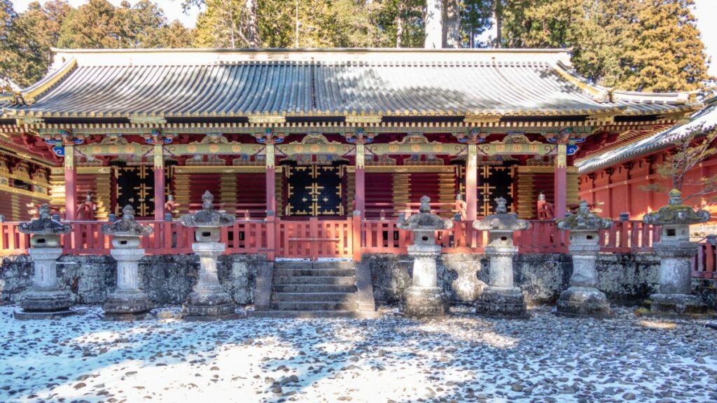 Sanjinko-Three Sacred Storehouses-At Toshogu Shrine, In Nikko, Japan