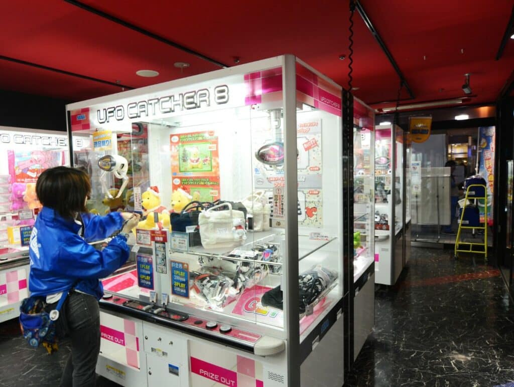 Ufo Catcher arcade akihabara