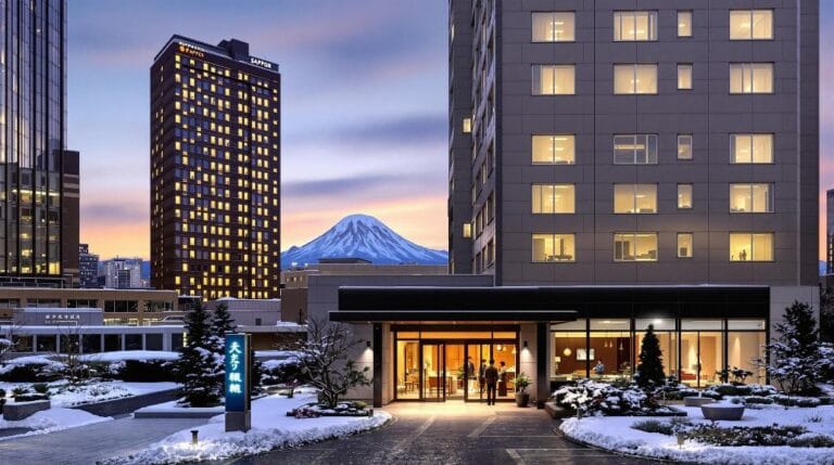 convenient hotels near sapporo dome