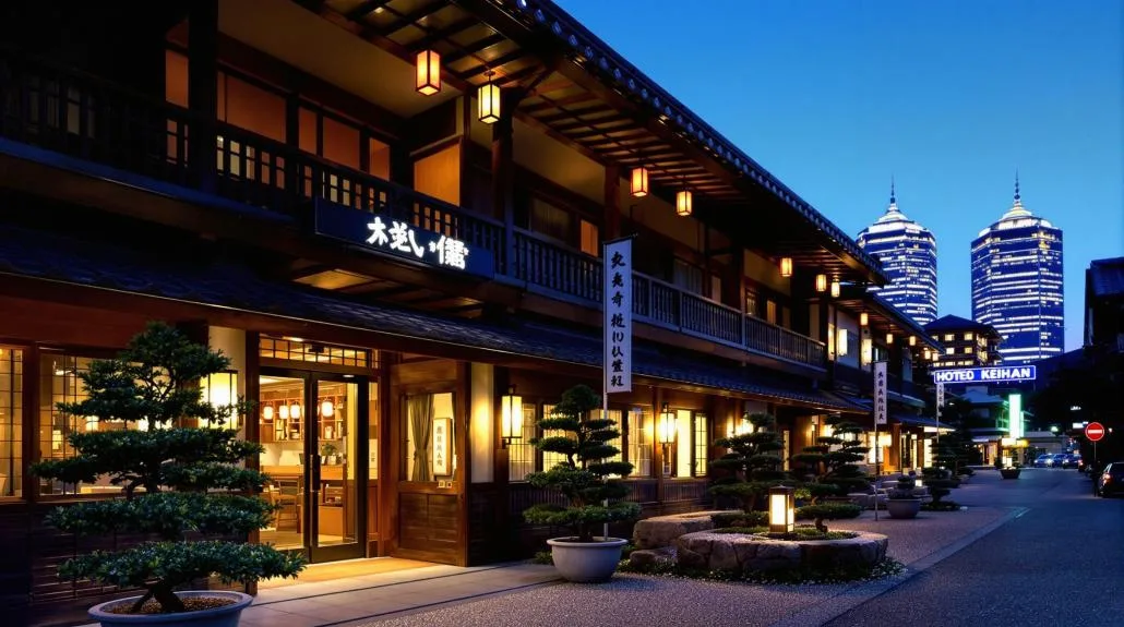 local charm at hotel keihan