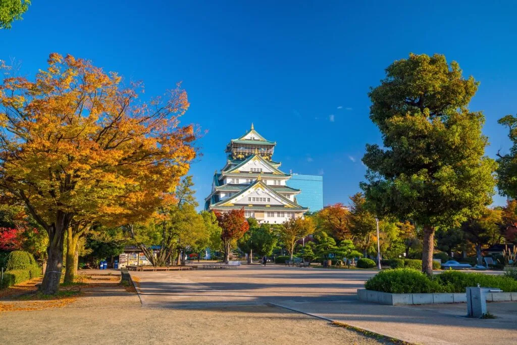 Osaka Castle in Osaka