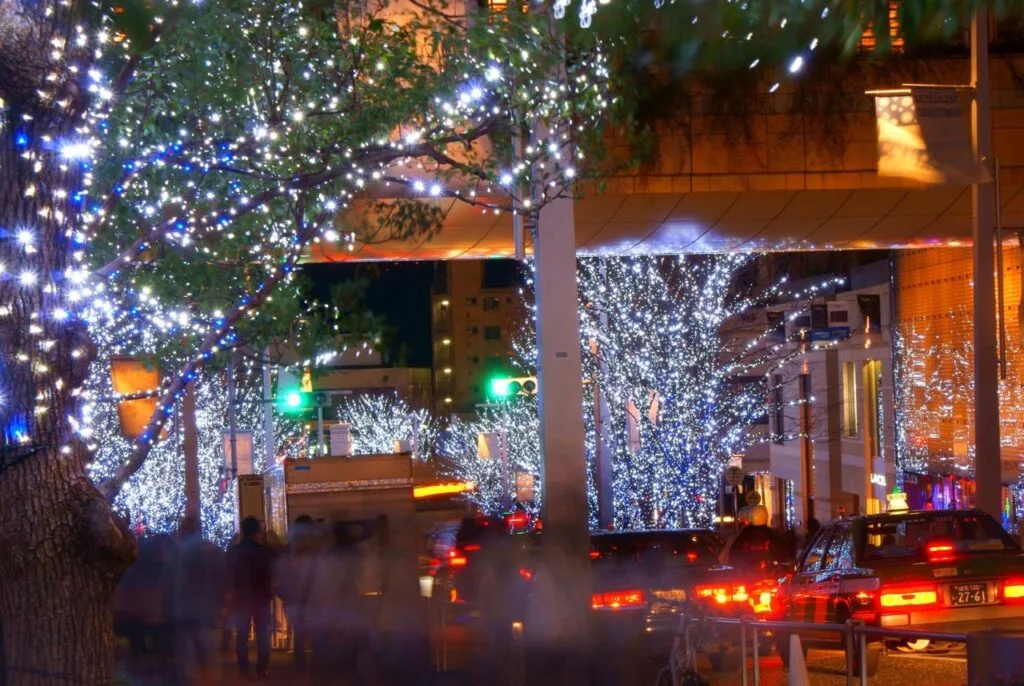 Roppongi illumination. Shooting Location- Tokyo metropolitan area