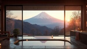 luxury hotels near fuji