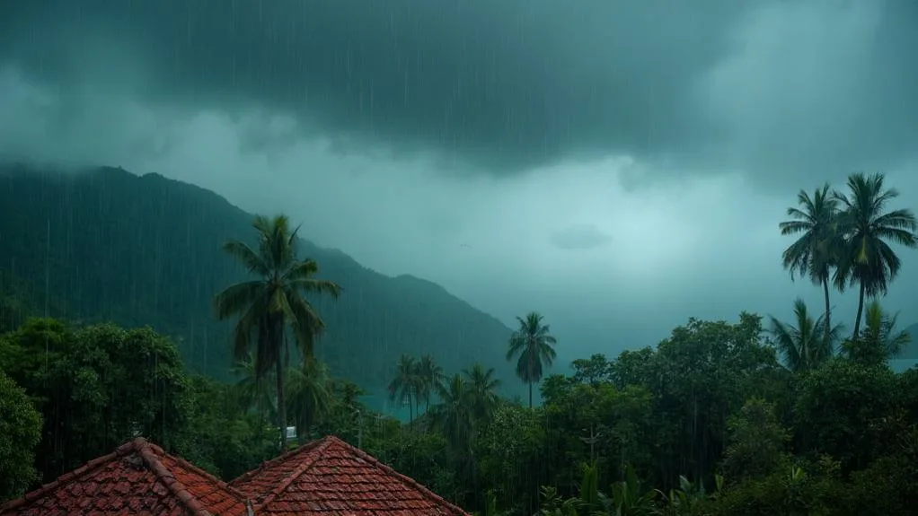 rainfall patterns by season