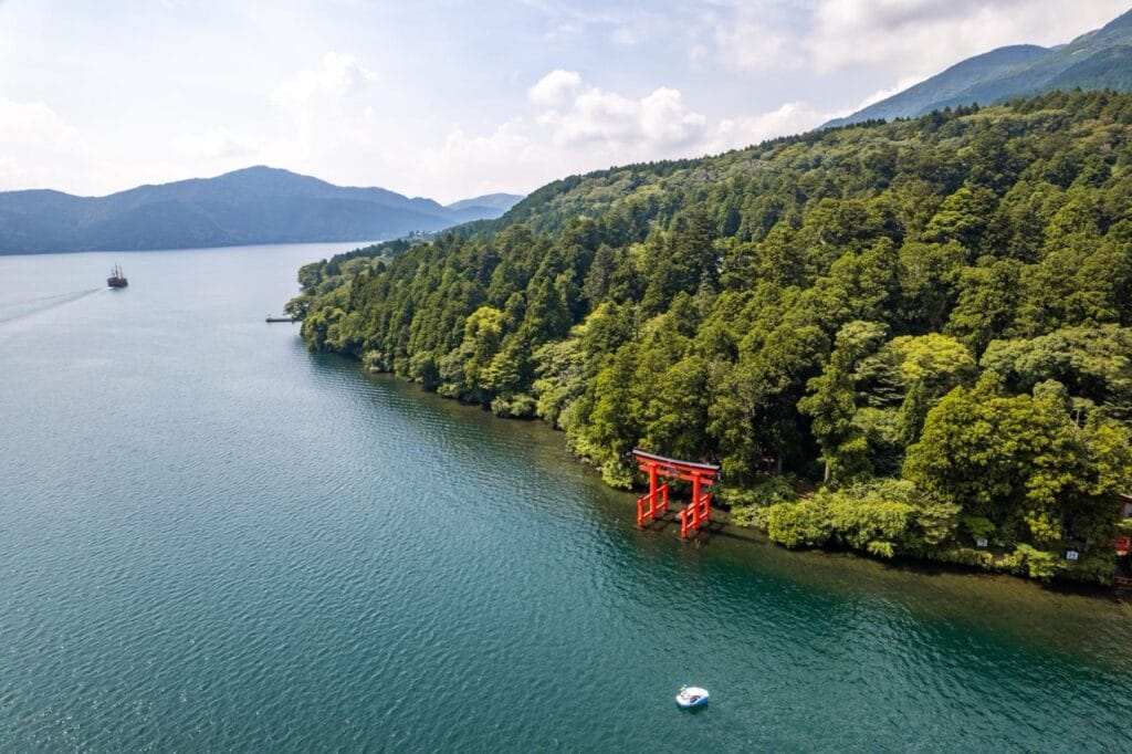 Hakone Shrine Lake Views