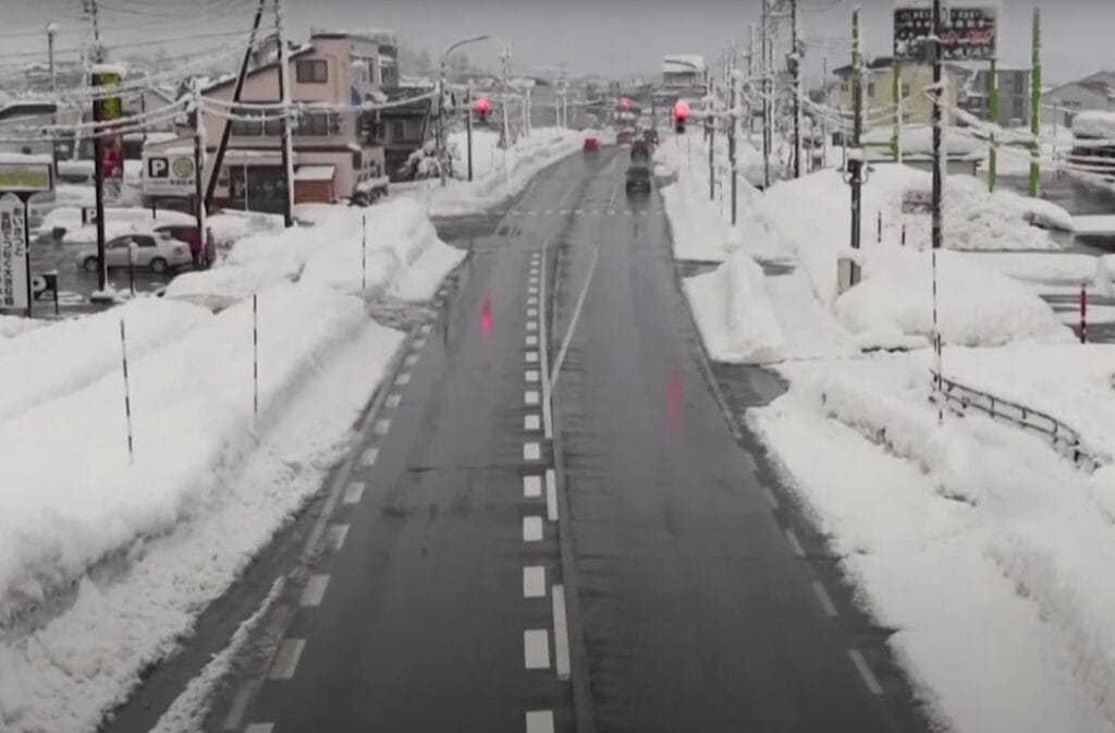 Japan’s Record Snowfall