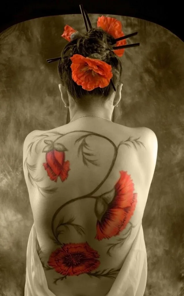 geisha tattoo